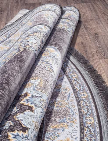 Иранский ковер FARSI 1200 G252-DARK-GRAY-DAIRE