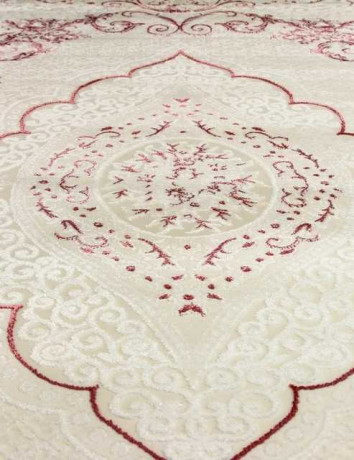 Турецкий ковер HUNKAR-7857-FUCHSIA-WHITE-STAN