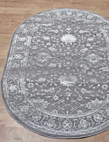 Турецкий ковер ARMINA-03761A-GREY-GREY-OVAL