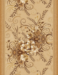 Дорожка паласная Букет Этюд бежевый