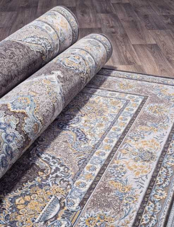 Иранский ковер FARSI 1200 G252-DARK-GRAY-STAN