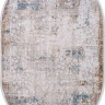 Турецкий ковер ALLURES-12025-CREAM-BLUE-OVAL