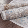 Турецкий ковер ALLURES-12025-CREAM-BLUE-OVAL