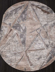 Турецкий ковер ARMINA-04022C-GREY-BROWN-OVAL