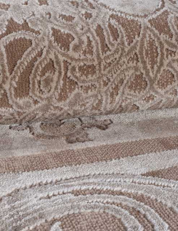 Турецкий ковер SAFIR-00856A-BROWN-BROWN-STAN