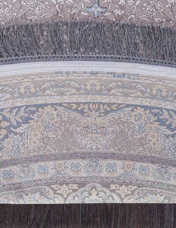 Иранский ковер FARSI 1200 G252-LIGHT-GRAY-OVAL