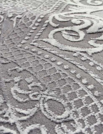 Турецкий ковер ARMINA-03762A-GREY-GREY-OVAL