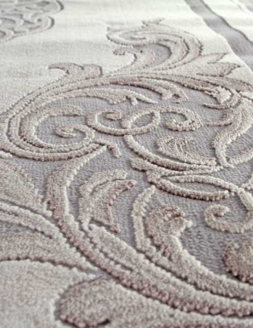 Турецкий ковер SAFIR-00856C-GREY-BROWN-STAN