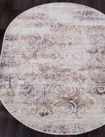 Турецкий ковер TOKIO-15444A-BEIGE-PINK-OVAL