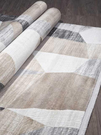 Турецкий ковер FORT-04155A-WHITE-L-BEIGE-STAN