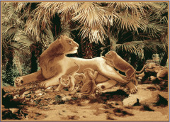 Российские ковры Фауна №5