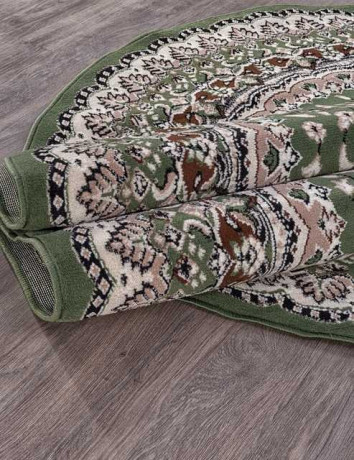 Ковёр GAVANA-D504-GREEN-OVAL