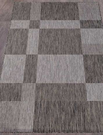 Ковёр VEGAS-S005-DARK-GRAY-STAN