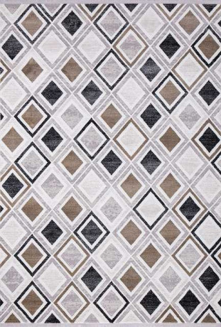 Турецкий ковер FORT-04160A-WHITE-L-BEIGE-STAN