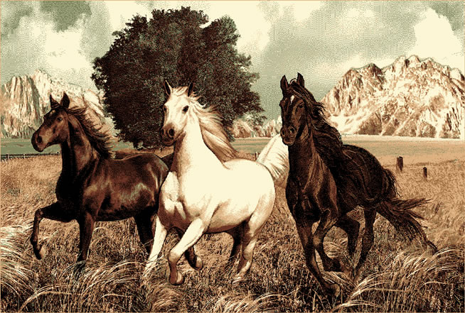 Российские ковры Фауна №6