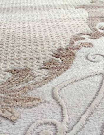 Турецкий ковер SAFIR-00857C-GREY-BROWN-STAN