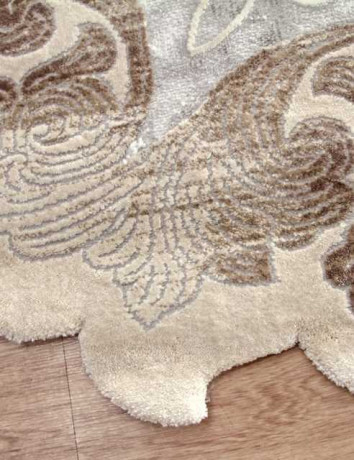 Турецкий ковер SAFIR-00857C-GREY-BROWN-STAN