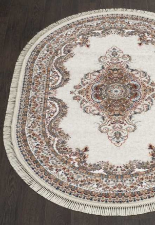 Ковёр ISFAHAN-D506-CREAM-OVAL