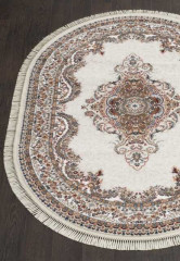 Ковёр ISFAHAN-D506-CREAM-OVAL