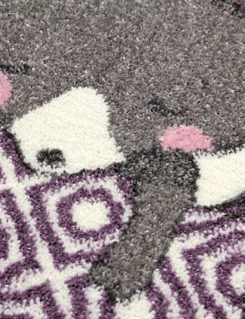 Ковёр SOFIT-2922-LIGHT-PURPLE-OVAL