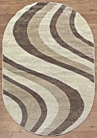 Овальный ковер PLATINUM T617 CREAM