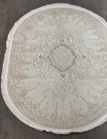 Турецкий ковер MOROCCO-Z-1041-CREAM-OVAL