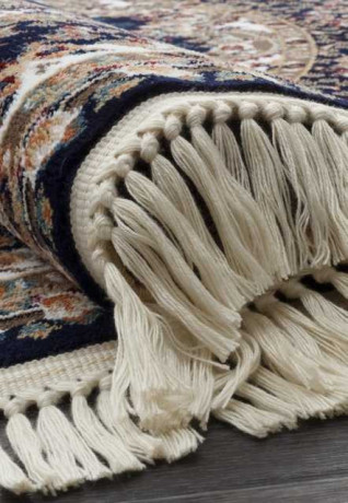 Ковёр ISFAHAN-D506-NAVY-OVAL