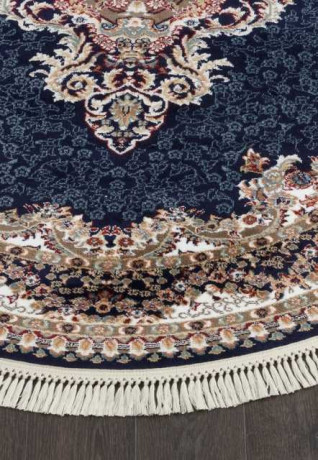 Ковёр ISFAHAN-D506-NAVY-OVAL