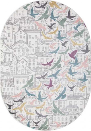 Ковёр SOFIT-C040-LIGHT-CREAM-OVAL