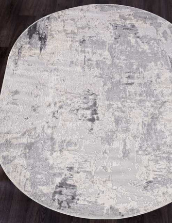 Турецкий ковер TOKIO-15456A-D-GREY-L-GREY-OVAL