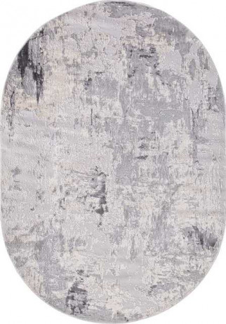 Турецкий ковер TOKIO-15456A-D-GREY-L-GREY-OVAL