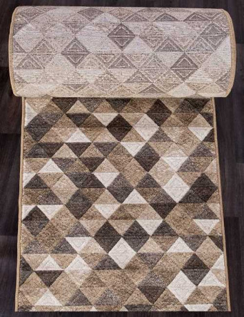 Ковровая дорожка (тканная) Платинум 2 Коричневый