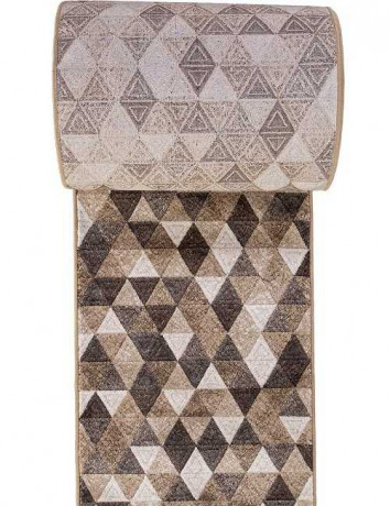 Ковровая дорожка (тканная) Платинум 2 Коричневый