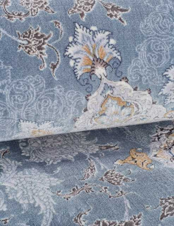 Иранский ковер FARSI 1200 G253-PALE-BLUE-OVAL