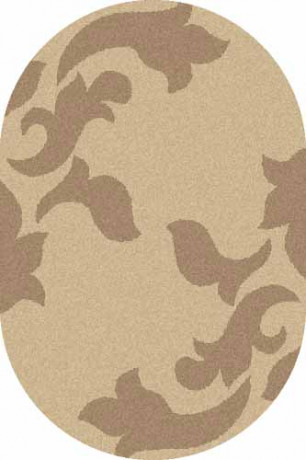 Овальный ковер PLATINUM T620 BEIGE-D.BEIGE