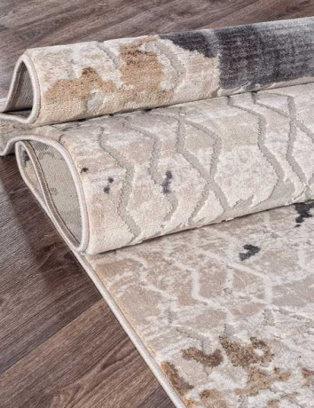 Турецкий ковер STAR-P0562-M-L-BEIGE-L-GRAY-STAN
