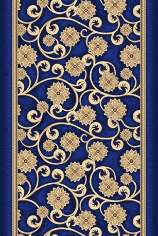 Дорожка паласная Шанталь Синий