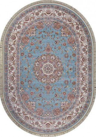 Ковёр ARAVIA-D158-BLUE-OVAL