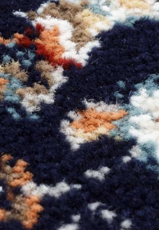 Ковёр ISFAHAN-D511-NAVY-OVAL