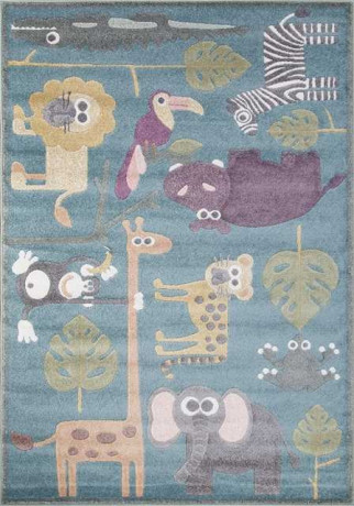 Ковёр SOFIT-C043-LIGHT-BLUE-STAN