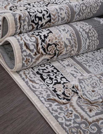 Турецкий ковер PANAMA-PN001C-GREY-BROWN-STAN