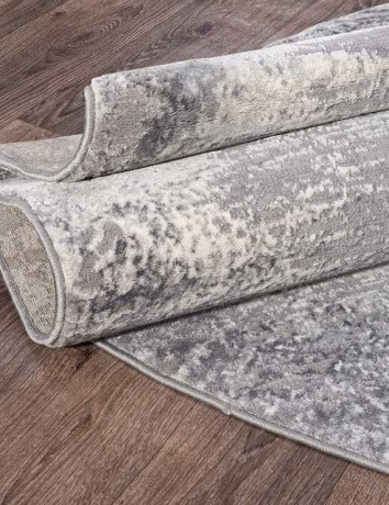 Турецкий ковер ARMINA-04040G-GREY-GREY-OVAL