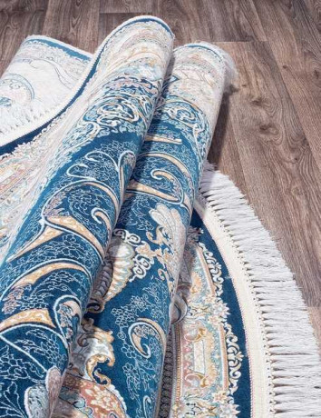 Иранский ковер FARSI 1500 144-DARK-BLUE-DAIRE