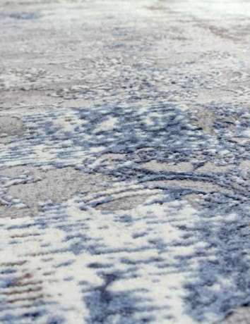 Турецкий ковер ARMINA-03853A-BLUE-BLUE-OVAL