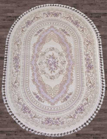 Турецкий ковер HUNKAR-7910-PURPLE-PURPLE-OVAL