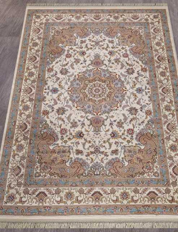 Ковёр ARAVIA-D158-CREAM-BLUE-STAN