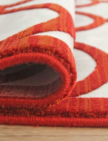 Турецкий ковер SARDES-TRUVA-08421R-RED-RED-STAN