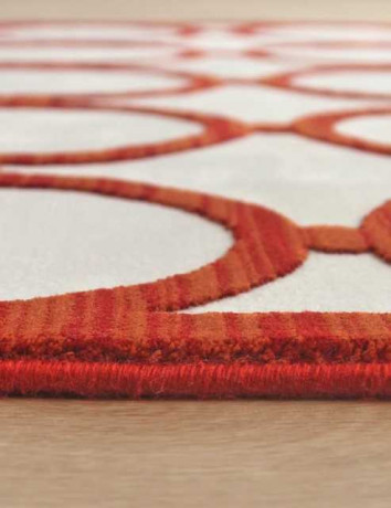 Турецкий ковер SARDES-TRUVA-08421R-RED-RED-STAN