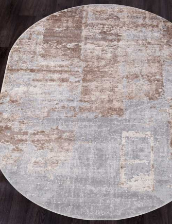 Турецкий ковер TOKIO-15489A-BEIGE-BROWN-OVAL