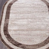 Турецкий ковер ARMINA-04041B-DARK-BROWN-OVAL